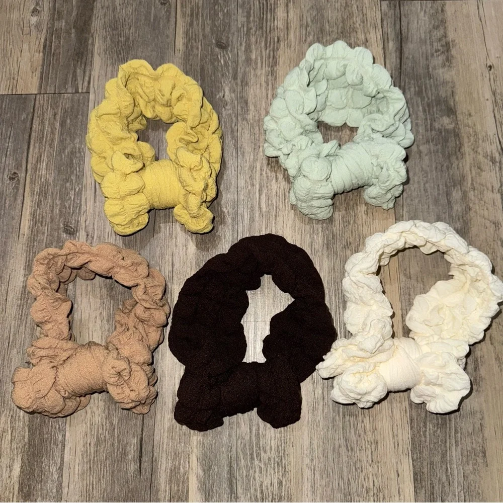 5 Large Bow Headband Lot